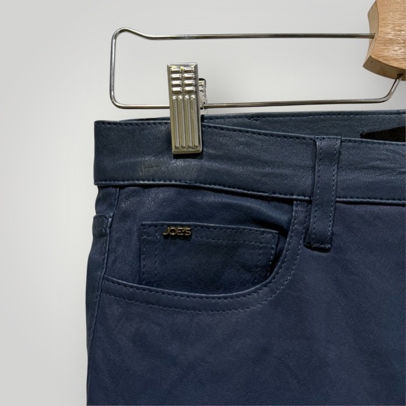 JOES JEANS Womens Indigo Skinny  Lamb Leather Pants Size 27 Style H6565252 - Picture 4 of 13